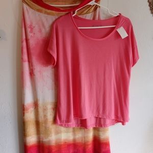 2 piece skirt with top
